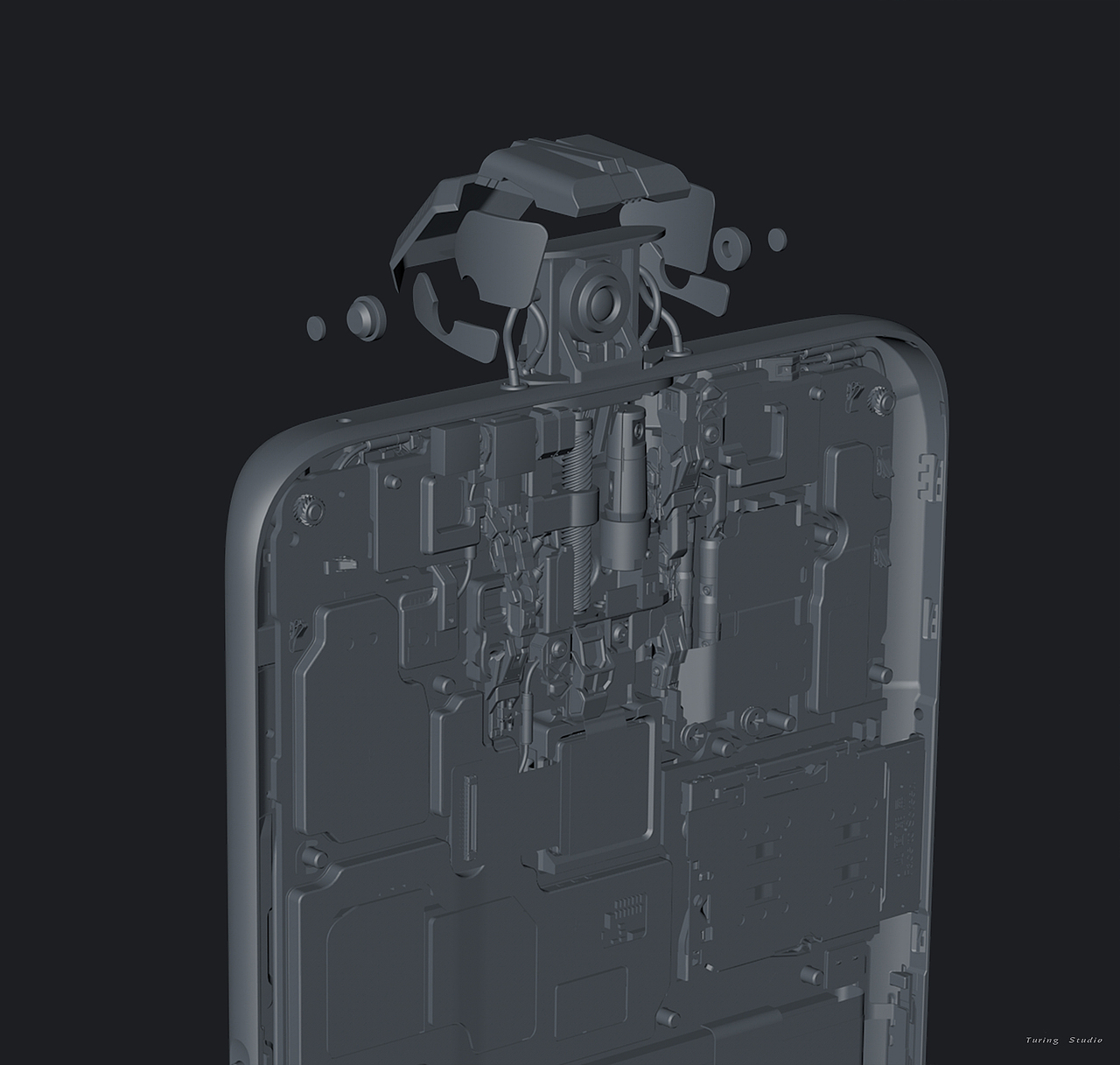 OPPO K系 硬核来袭（图ZMTY2OTA0NTcy） - 其他三维 - 站酷设计师Turing_Studios原创素材 - 站酷ZCOOL