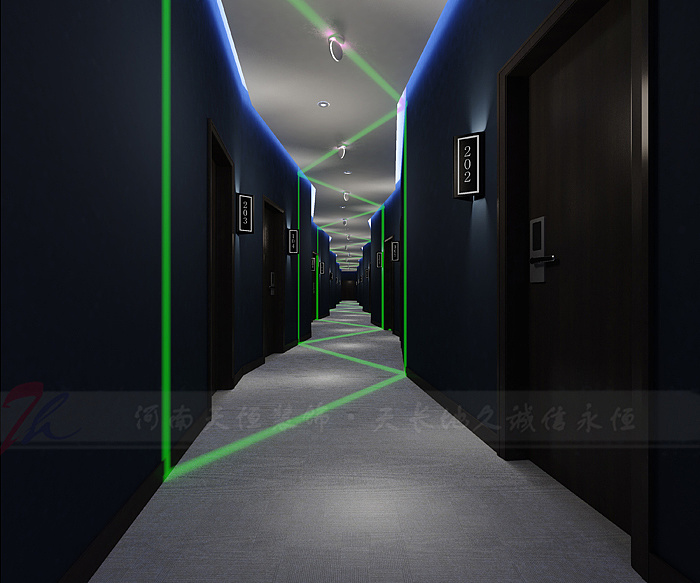 郑州电竞酒店装修公司-速8电竞酒店设计案例效