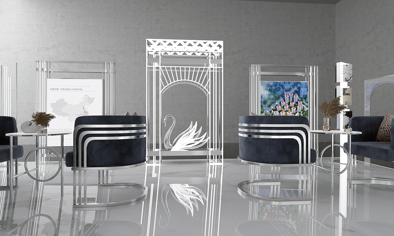 地产商场临展设计（已商用，禁抄袭）