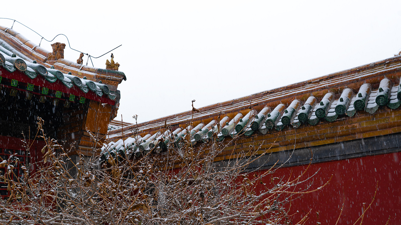 雪后红墙×沈阳故宫
