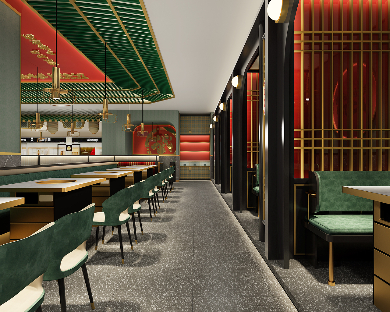 武代和牛自助餐厅（图ZMjk2MDc1MDgw） - 酒店餐饮设计 - 站酷设计师餐饮空间设计师原创素材 - 站酷ZCOOL