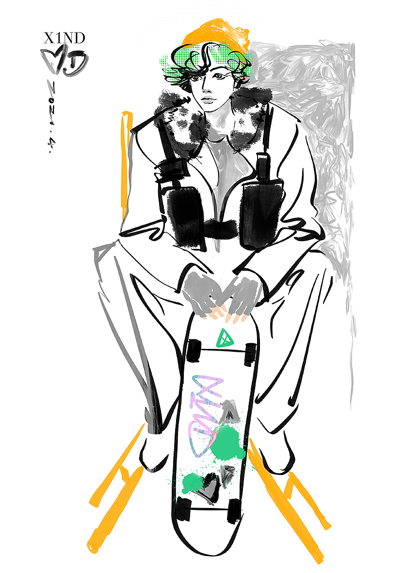 X1ND时尚插画（图ZMjU4MDY4NjI0） - 艺术插画 - 站酷设计师X1ND鑫地原创素材 - 站酷ZCOOL