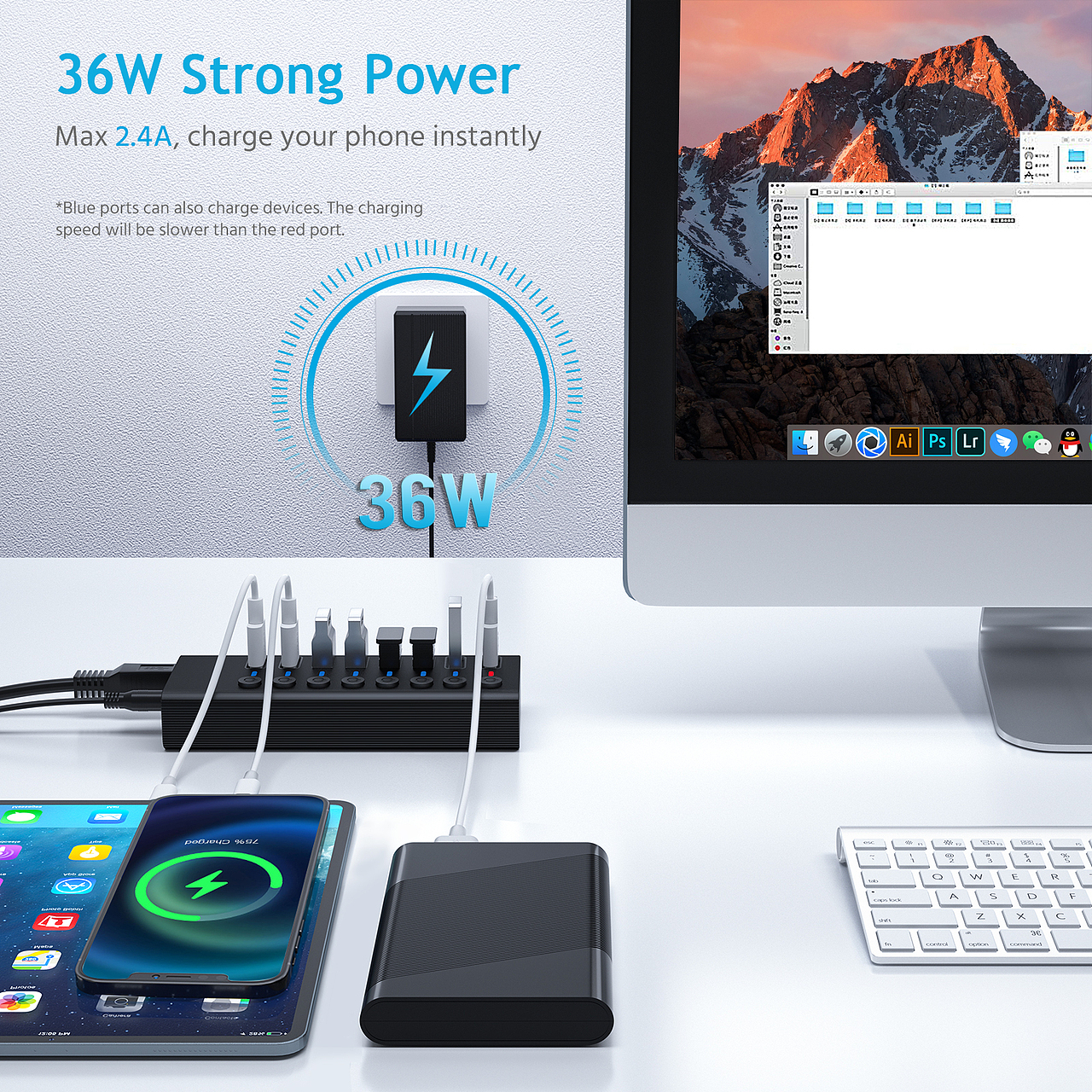 HUB集线器/亚马逊产品摄影/产品精修/品牌摄影