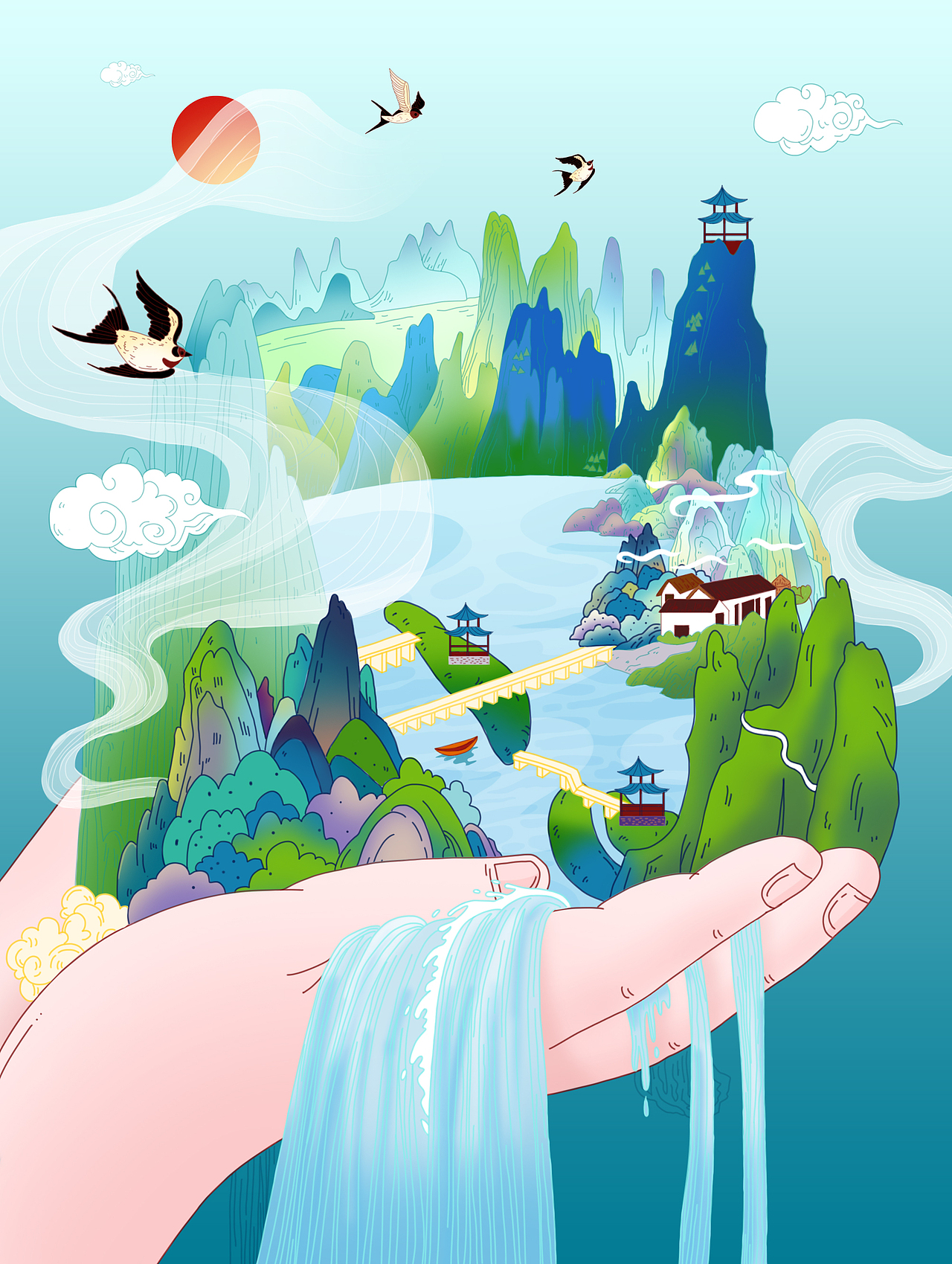 3-4月的练习（图ZMTU0ODMxMzMy） - 商业插画 - 站酷设计师白鱼丸Yupoo原创素材 - 站酷ZCOOL