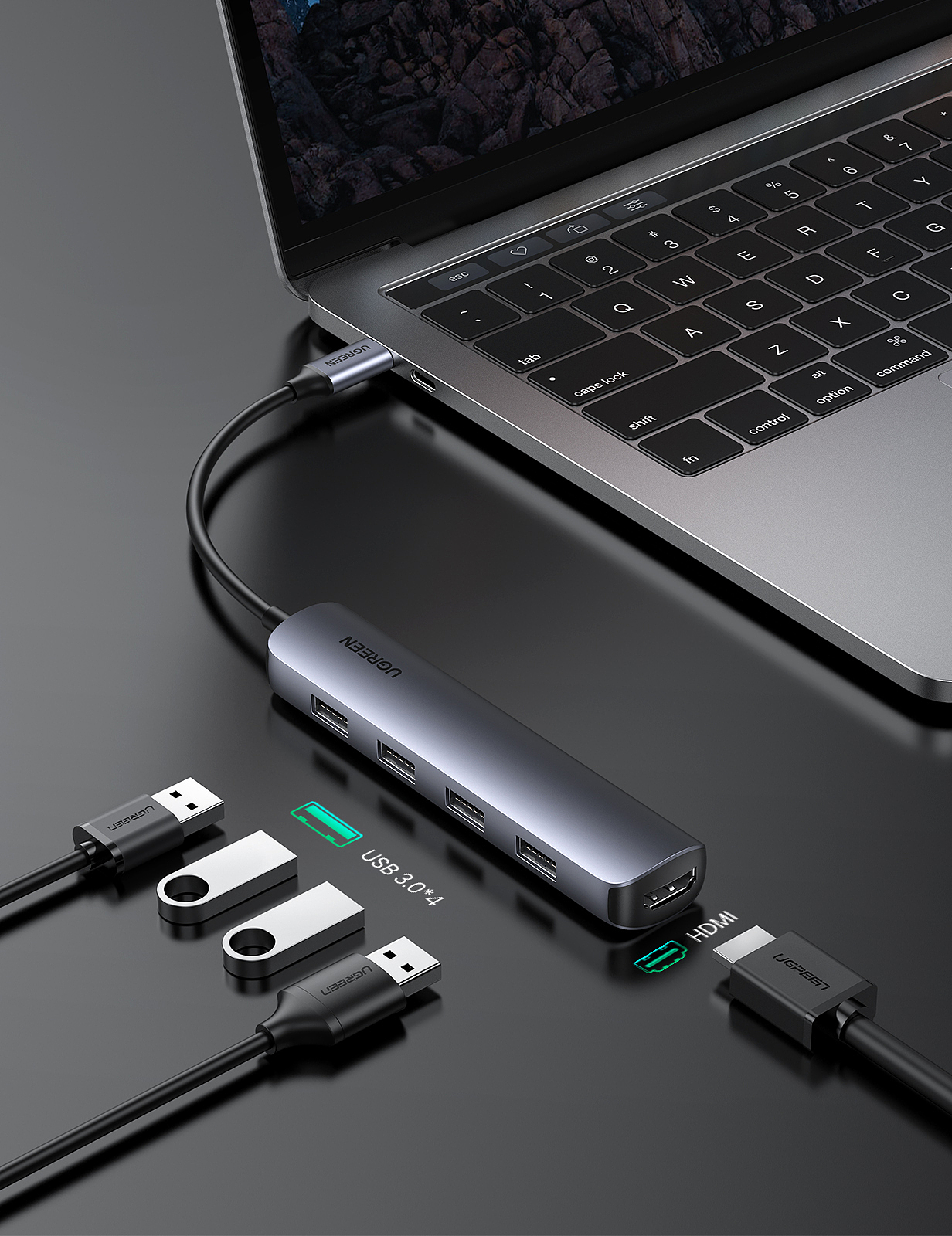 【产品渲染 - UGREEN 工作集 2 】（图ZMjM2Mzk3MDQ0） - 产品 - 站酷设计师MR_佩奇原创素材 - 站酷ZCOOL