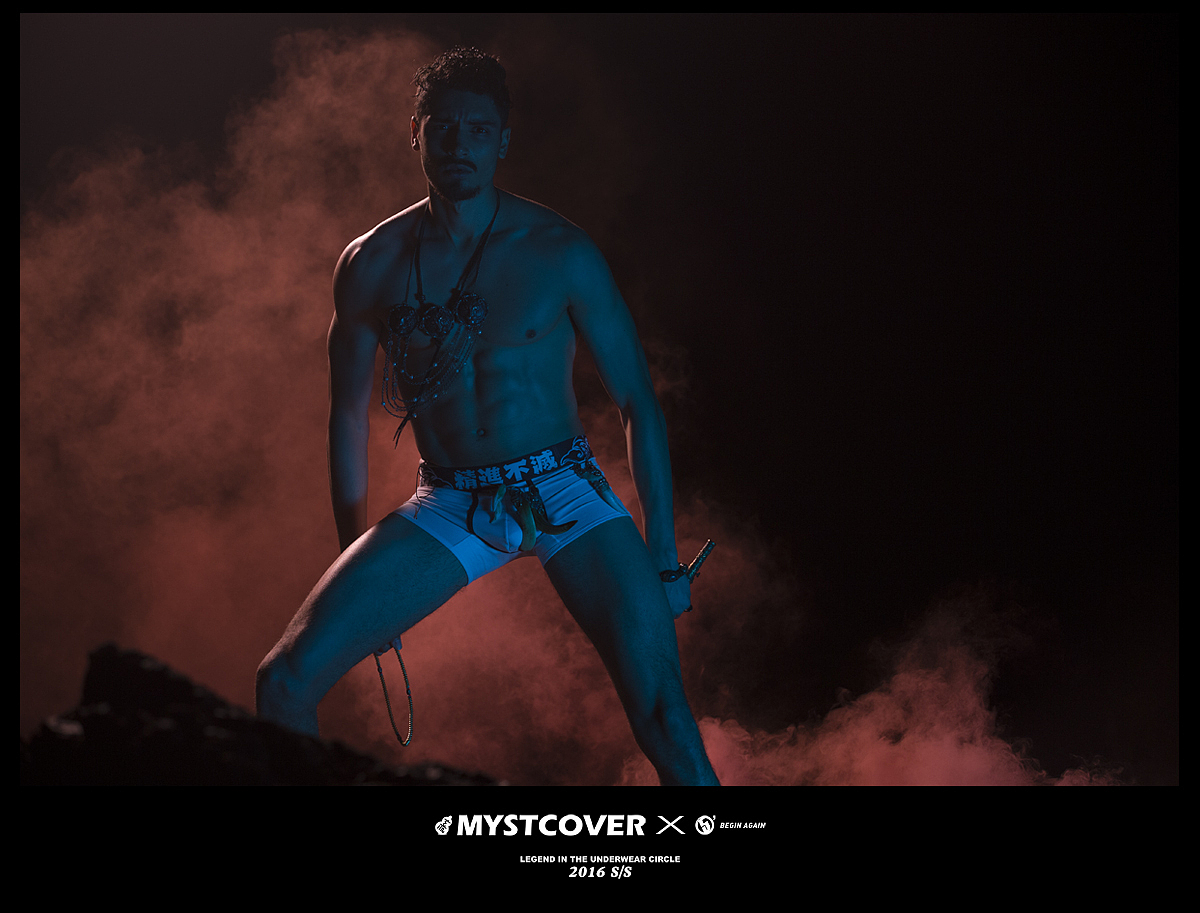 设计师品牌mystcover玄机男士内裤 2016中国宣传片拍摄/Desgined by 武减武