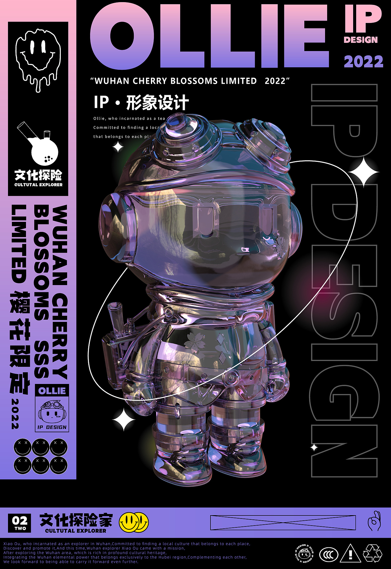 OPPO IP形象变装 | 文化探险家 x 樱花限定（图ZMjg3OTYyNzEy） - IP形象 - 站酷设计师言帆原创素材 - 站酷ZCOOL