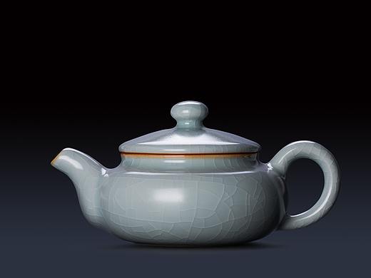 汝窑茶具 茶壶茶杯公道杯