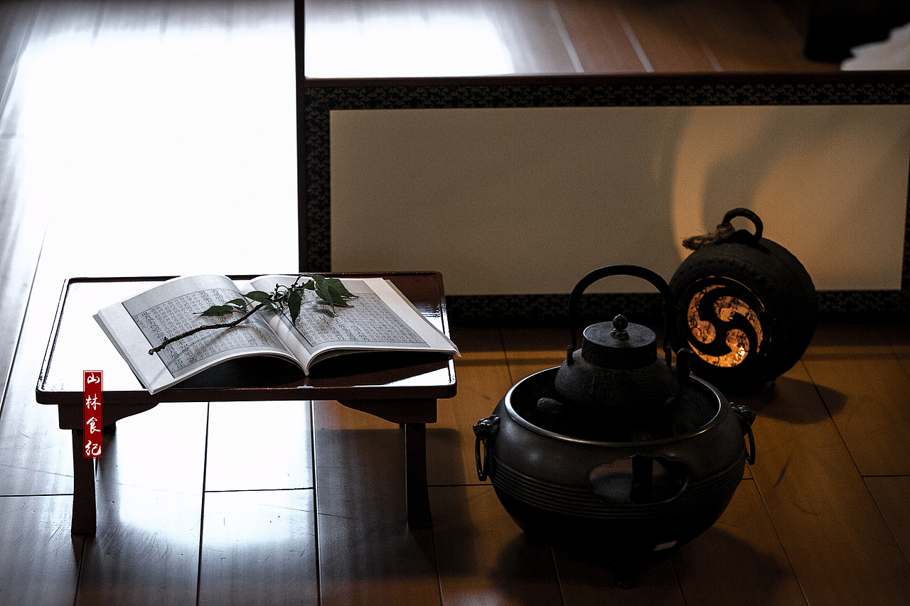 中国风美食摄影 │ 灯影婆娑默饮茶