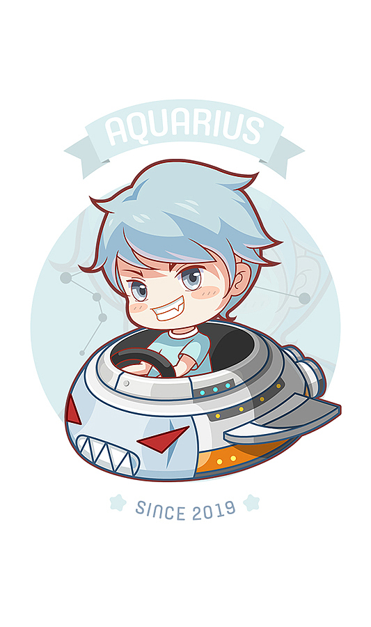 萌星座（图ZMTY2NjU5NDE2） - 图案 - 站酷设计师kiluya123原创素材 - 站酷ZCOOL