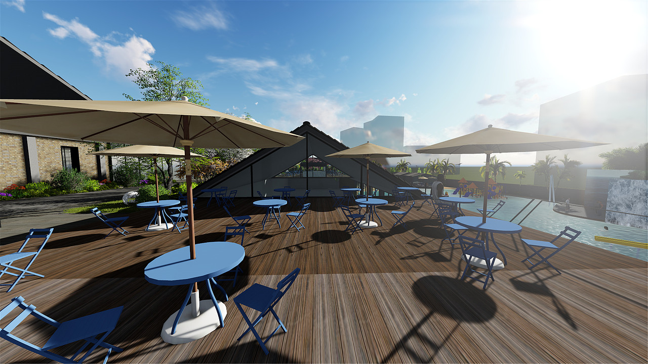 隐逸水镇北京海岸设计