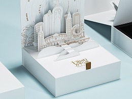 中海银川十周年伴手礼盒包装设计