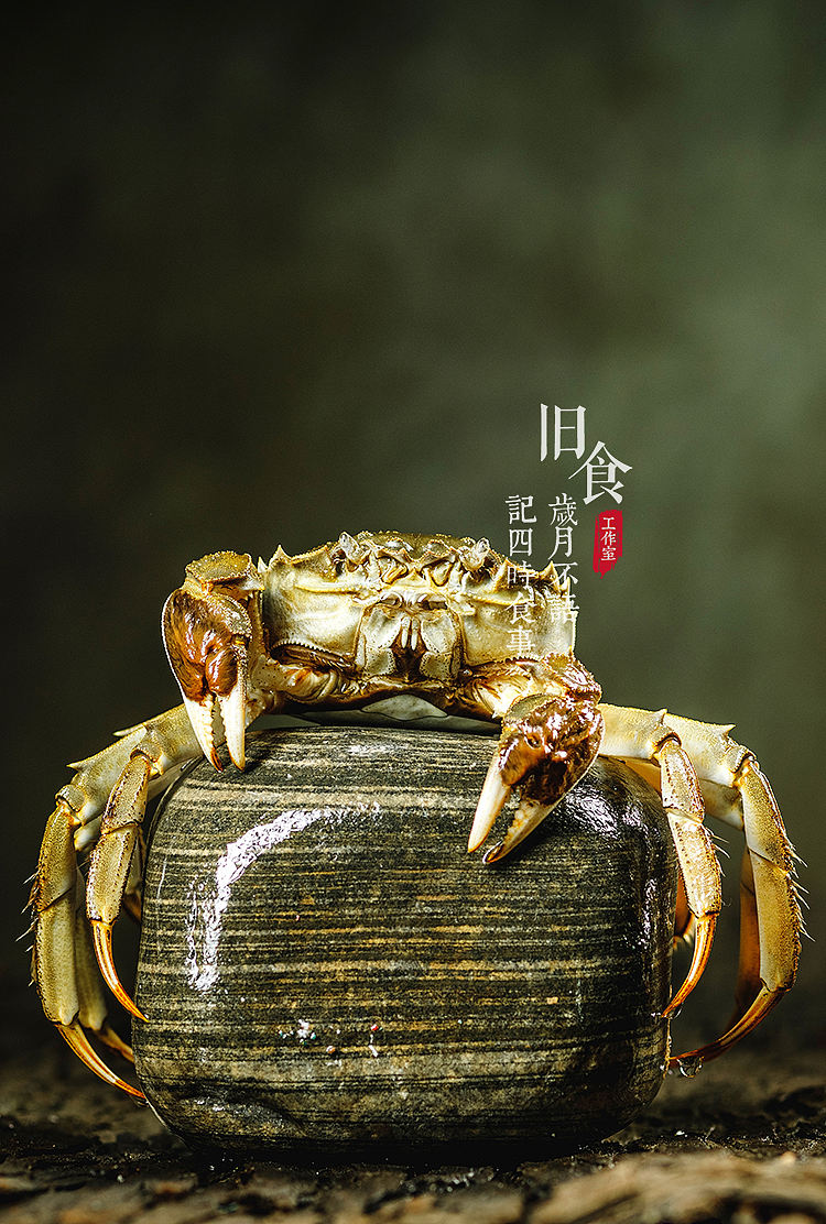 旧食｜阳澄湖大闸蟹（图ZMjcwODI0MzMy） - 美食摄影 - 站酷设计师旧食原创素材 - 站酷ZCOOL