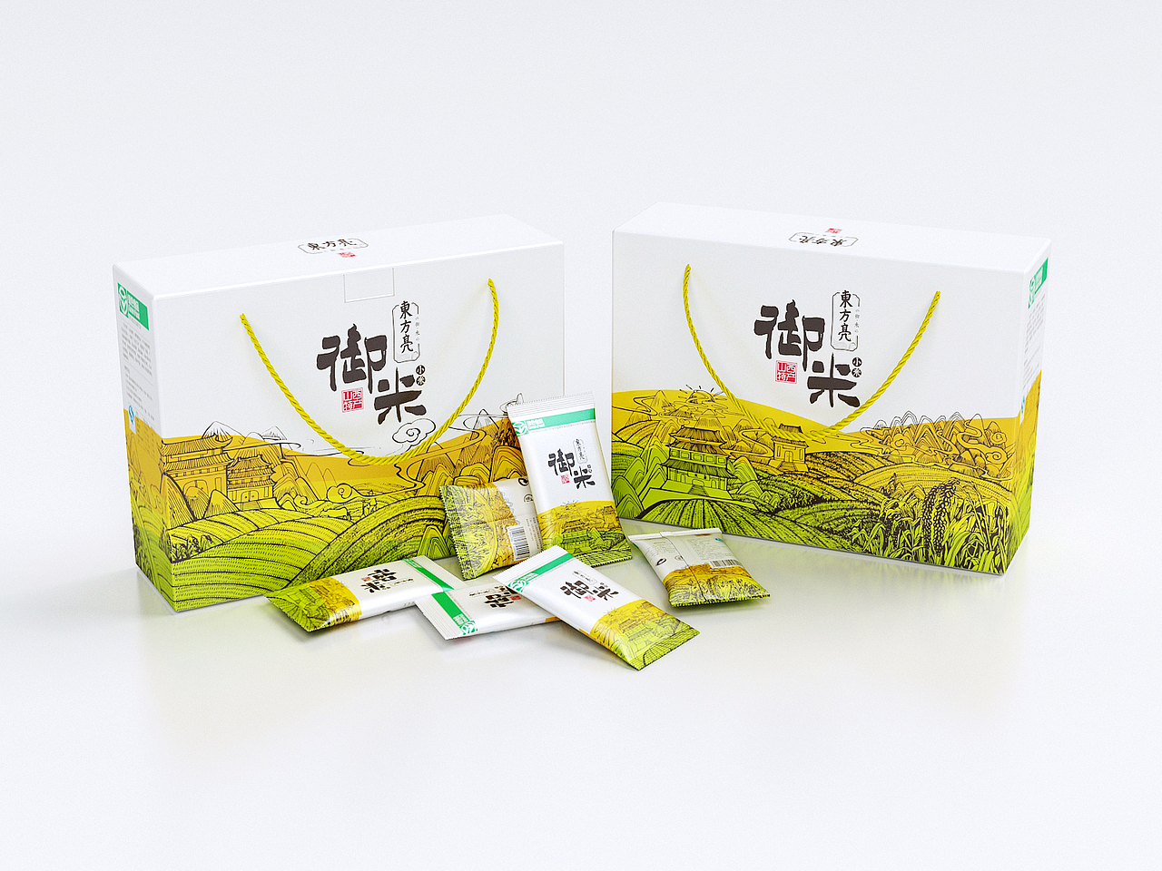 山西小米 包装设计（图ZMTA0NzM1MDE2） - 包装 - 站酷设计师豆腐公社原创素材 - 站酷ZCOOL