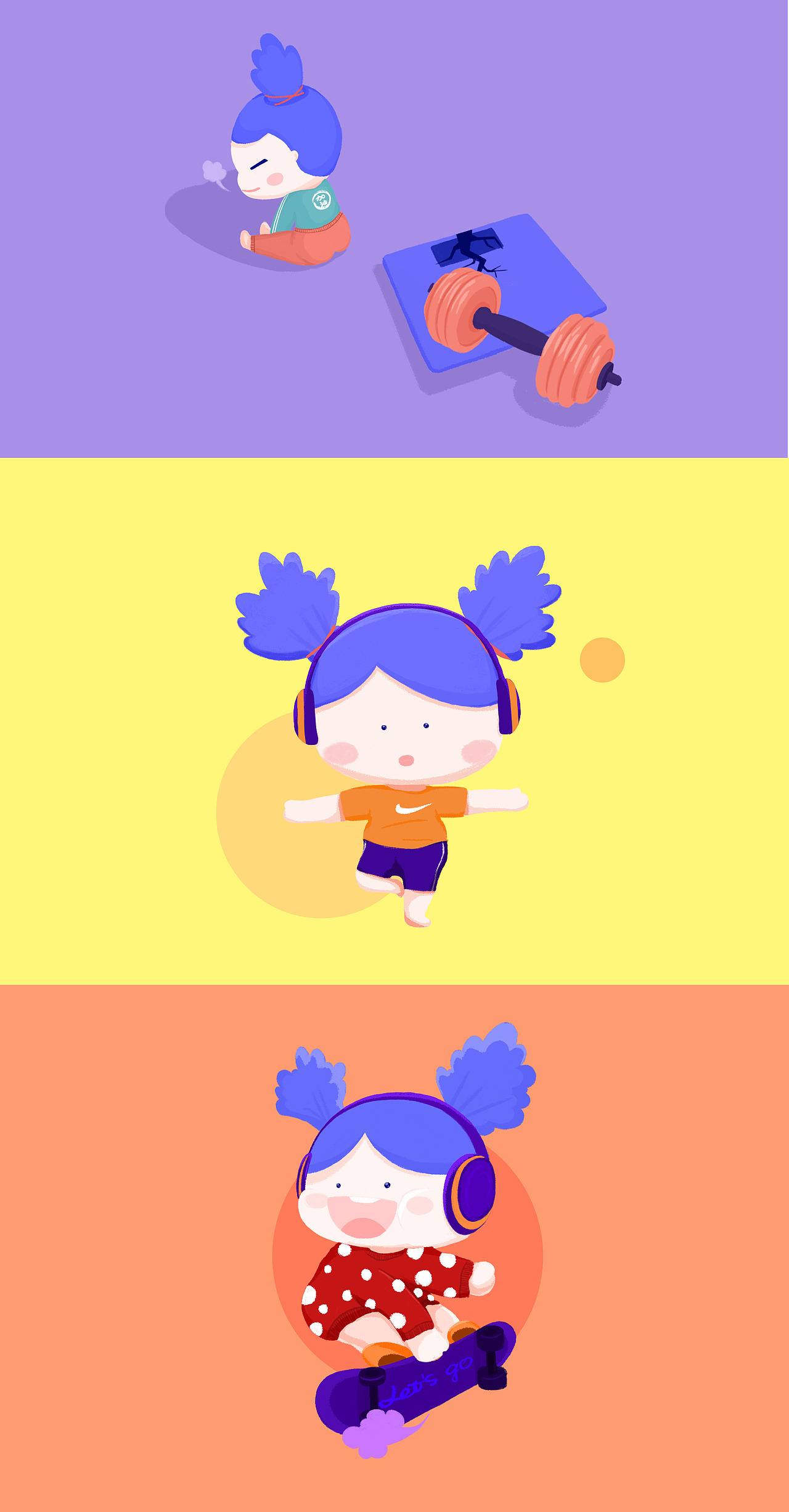 叶子小姐-ip设计|平面|ip形象|浑然创意_原创作品-站酷zcool