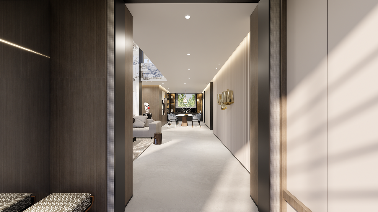 别墅室内设计｜河津现代风别墅