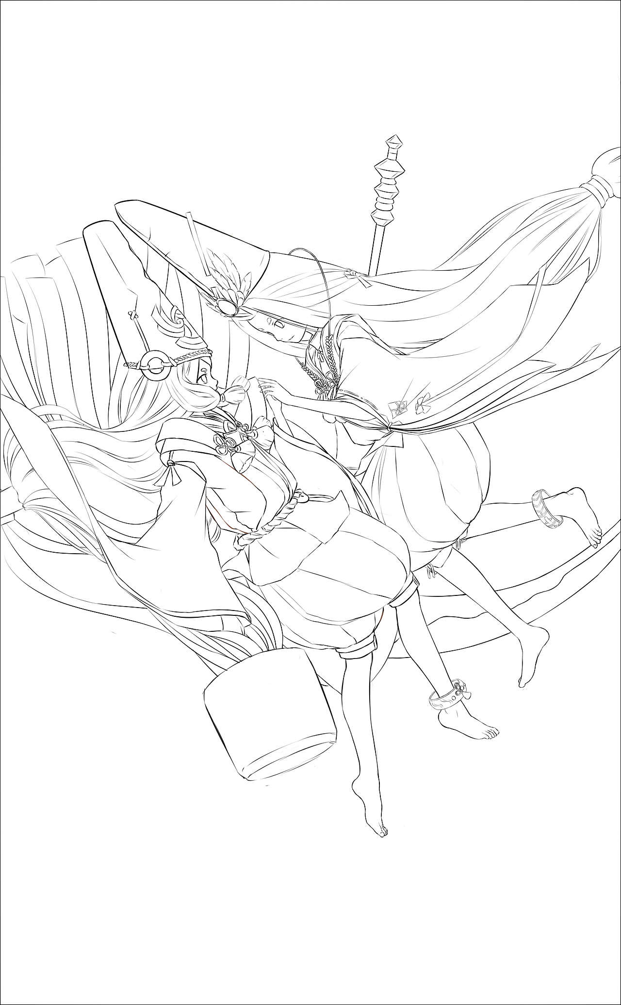 阴阳师黑白童子