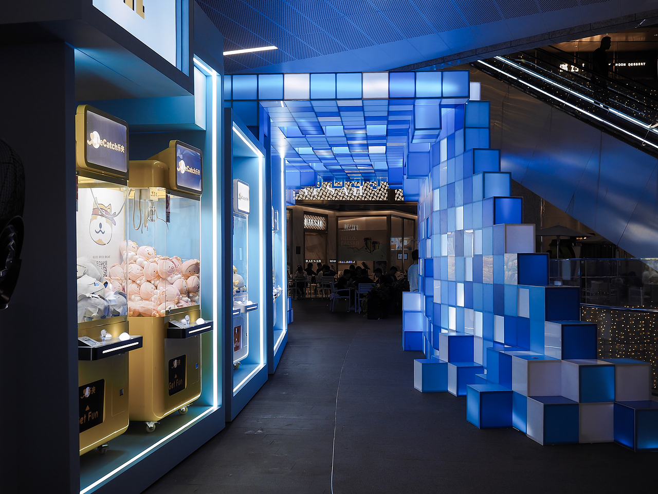 像素风格美陈设计