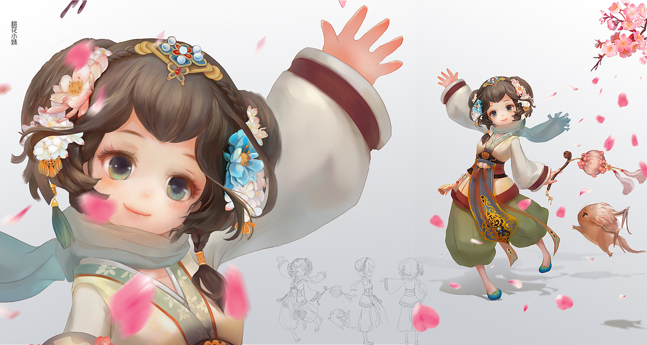 游戏原画简历作品