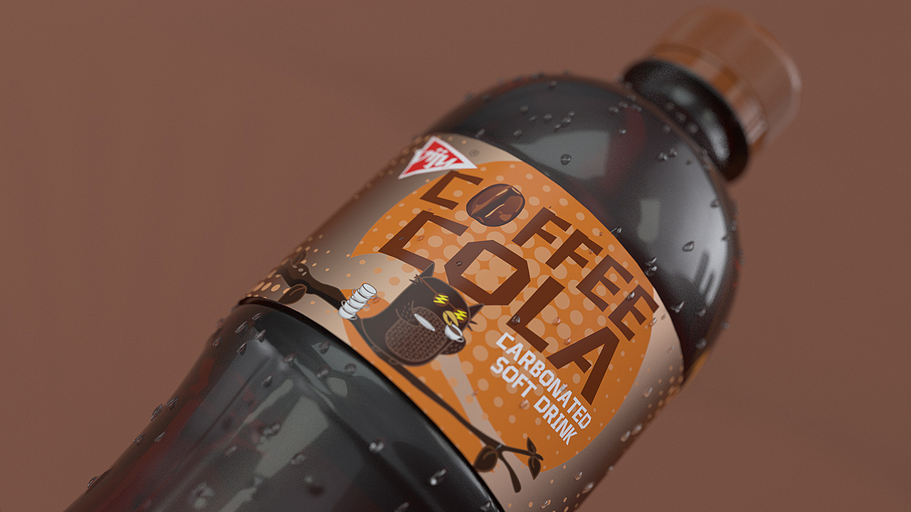 唯久咖啡汽水包装设计