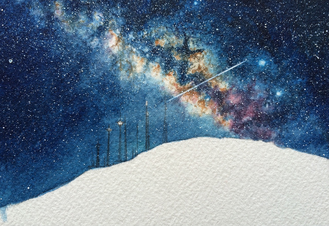 每夜星辰 145 參考電影 夜行者 過(guò)程在后面（圖ZOTAzNDMyMjQ=） - 繪畫(huà) - 站酷設(shè)計(jì)師八艘飛原創(chuàng)素材 - 站酷ZCOOL