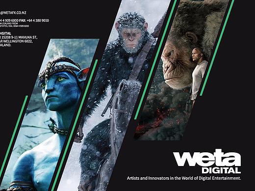 维塔数码(Weta Digital)宣传画册