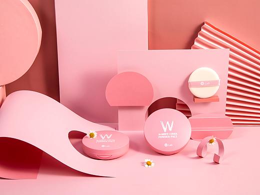 wlab粉饼 卸妆膏拍摄 化妆品护肤品拍摄 产品摄影