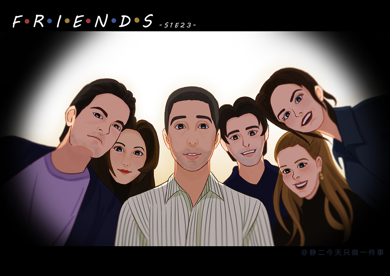 老友记一集一画（S1E20-S1E24） 