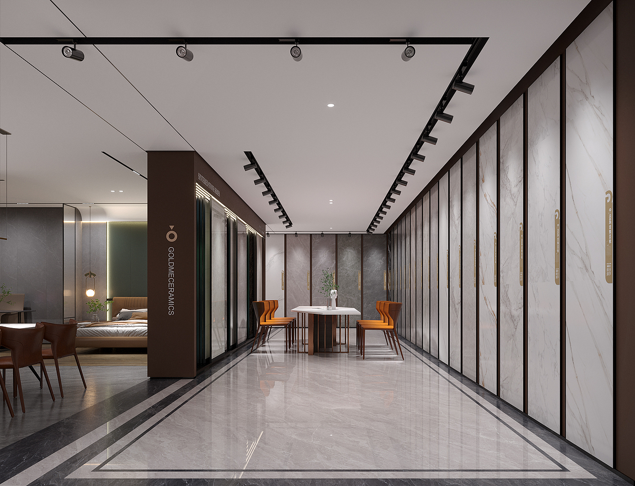 瓷砖岩板店效果图