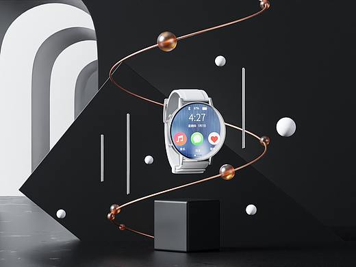 BLENDER&手表产品动画