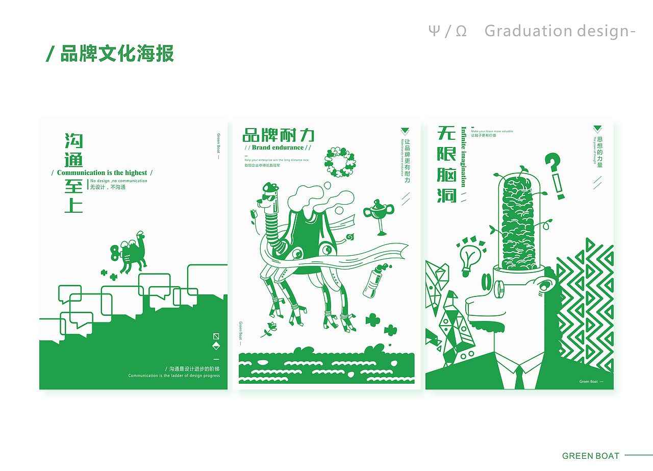 毕业设计 | 绿舟设计工作室VIS