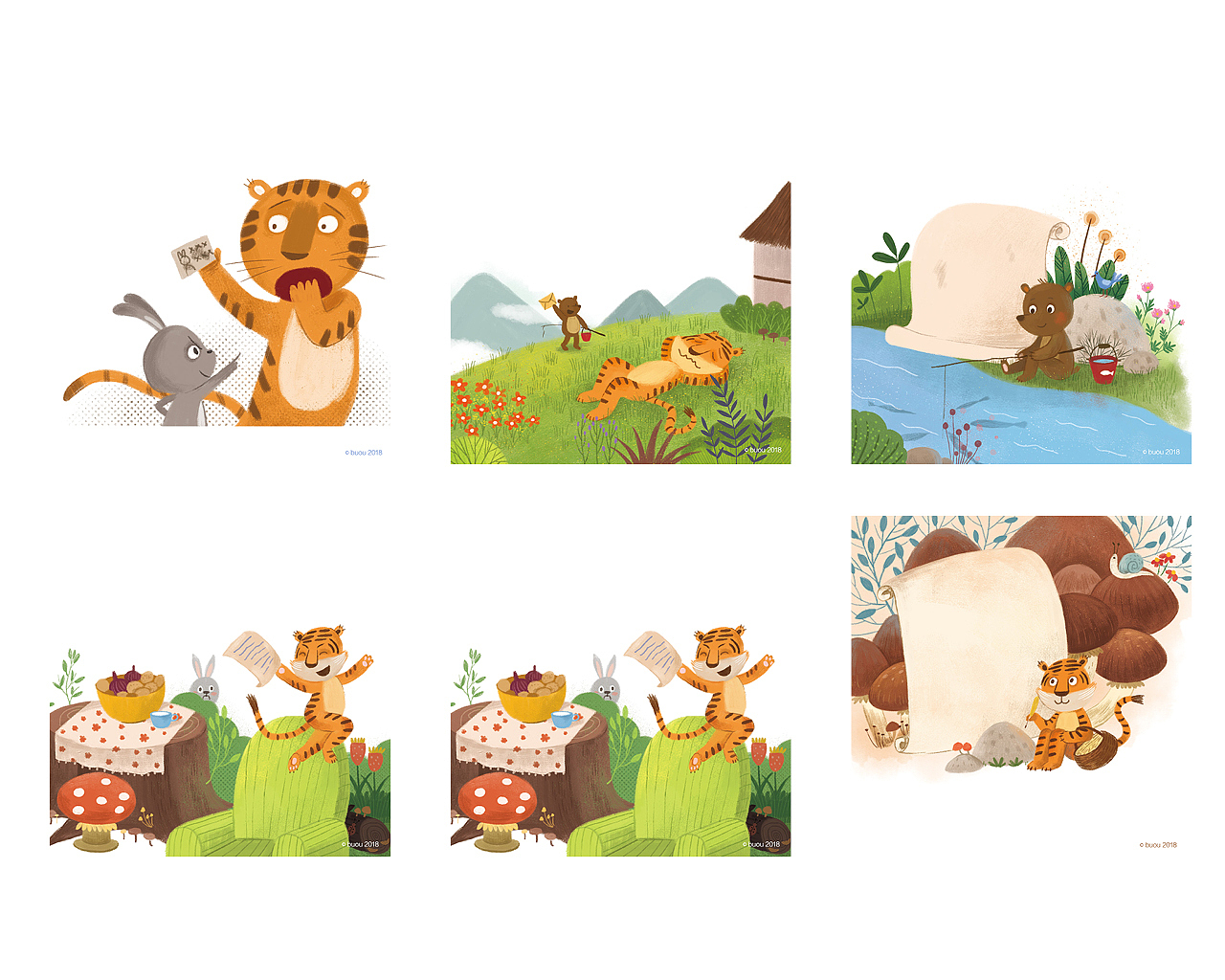 2018学习工作总结（图ZMTQyNDUxNTcy） - 儿童插画 - 站酷设计师格林橙原创素材 - 站酷ZCOOL