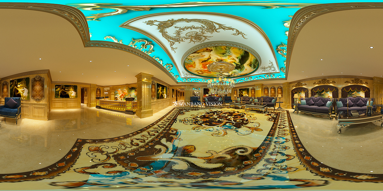 工装 古典巴洛克风 会所