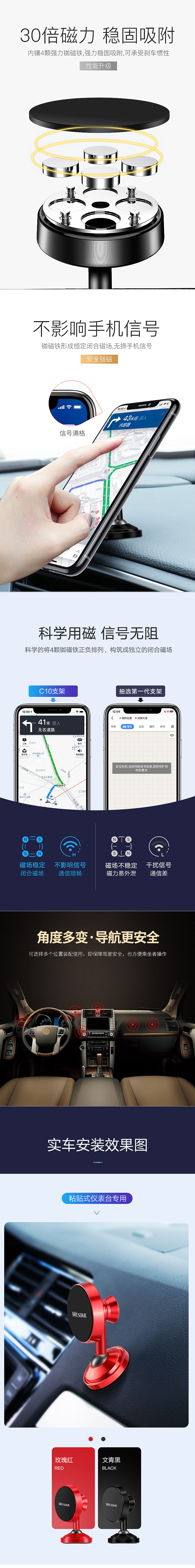 车载支架详情页