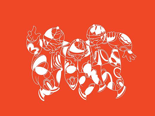 “炮子仔”系列剪纸作品