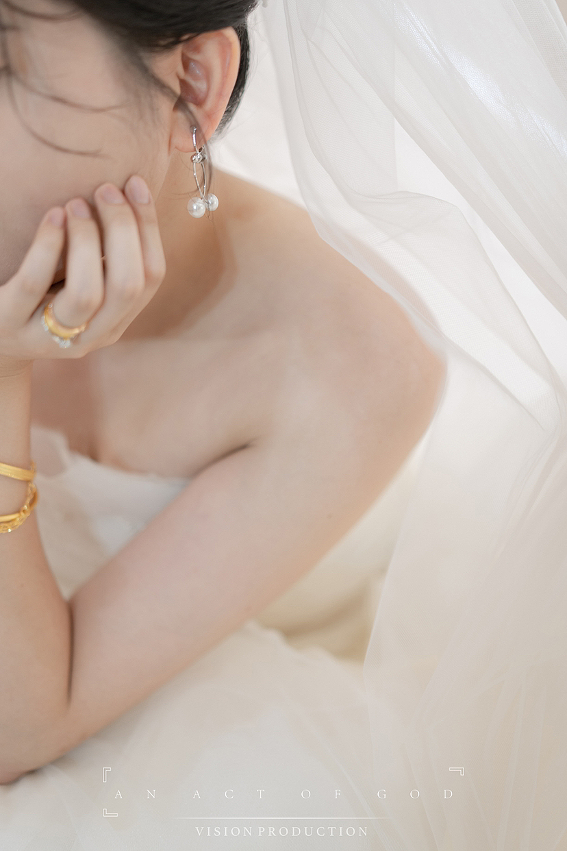 赵露思同款新娘子