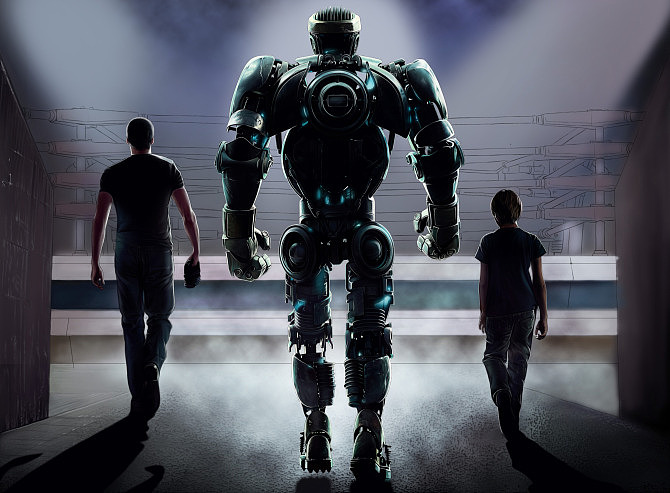 PS手绘教程：铁甲钢拳 海报（图ZNTg3NTg0NA==） - 创作习作 - 站酷设计师野孩子涂鸦原创素材 - 站酷ZCOOL