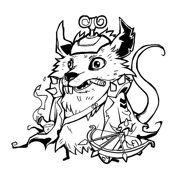 LOL Q版手绘(图ZMTU4Nzg0NzI=) - 新锐潮流插画 - 站酷设计师卡西米尔手绘原创素材 - 站酷ZCOOL