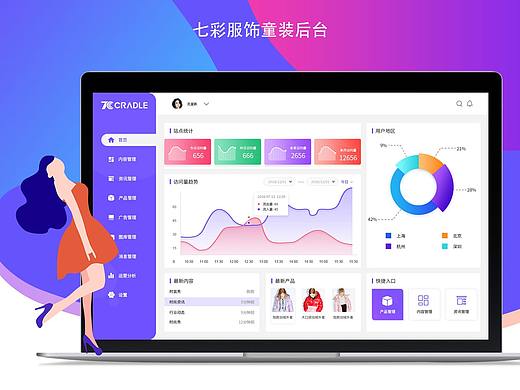 七彩服饰后台管理系统