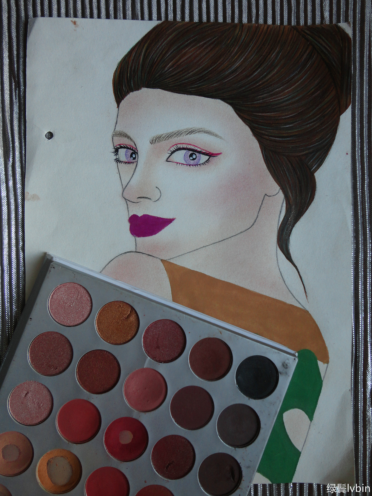 插画练习100 萌黄