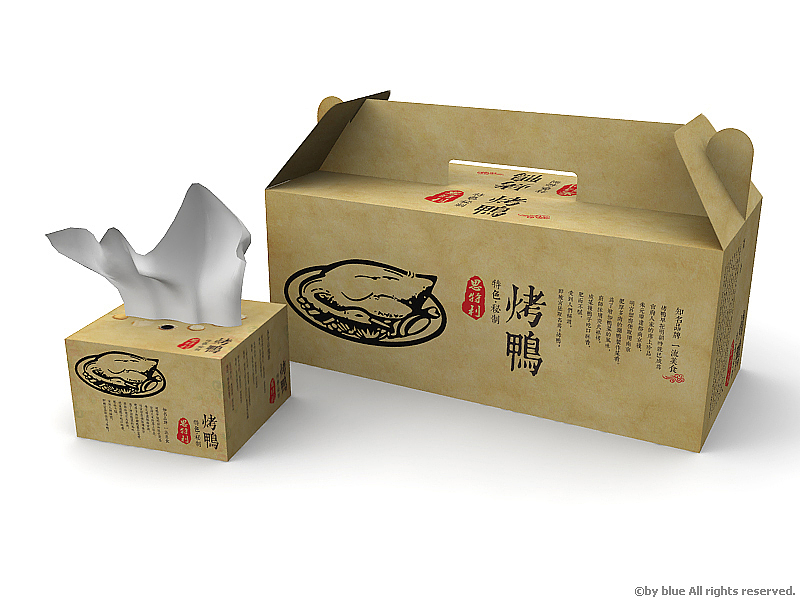 斯特利烤鸭包装｜包装渲染｜纸质包装效果（图ZMjI5Mjc3OTI=） - 包装 - 站酷设计师by_blue原创素材 - 站酷ZCOOL