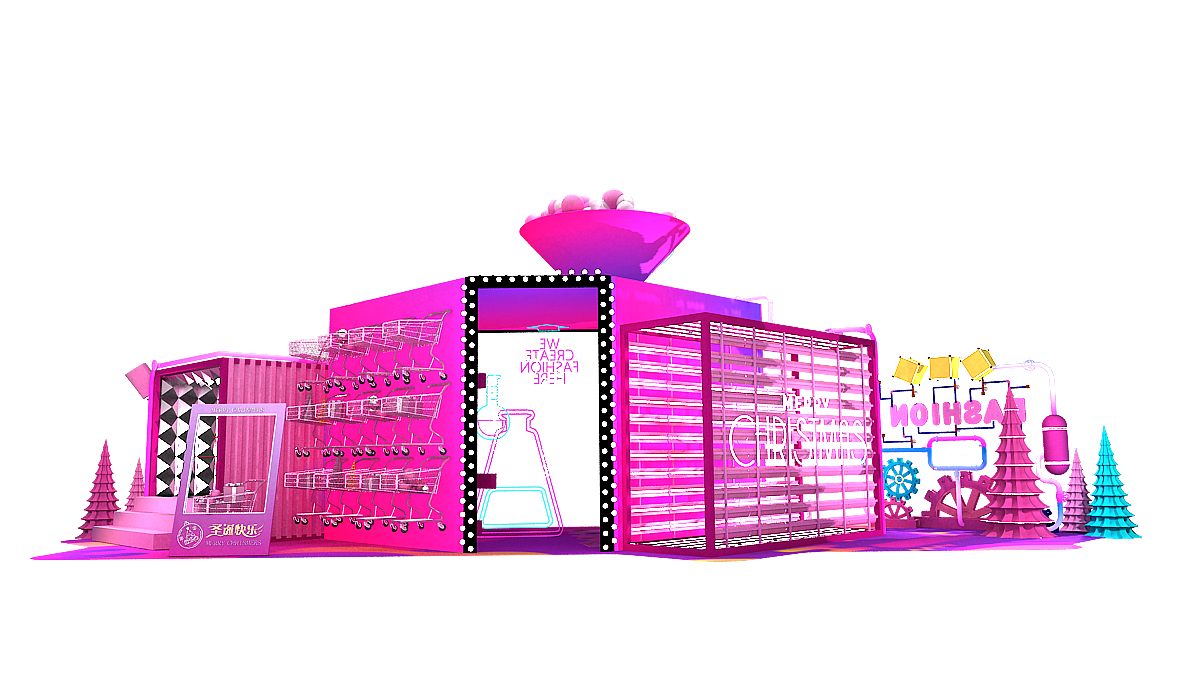 颜造局 圣诞美陈