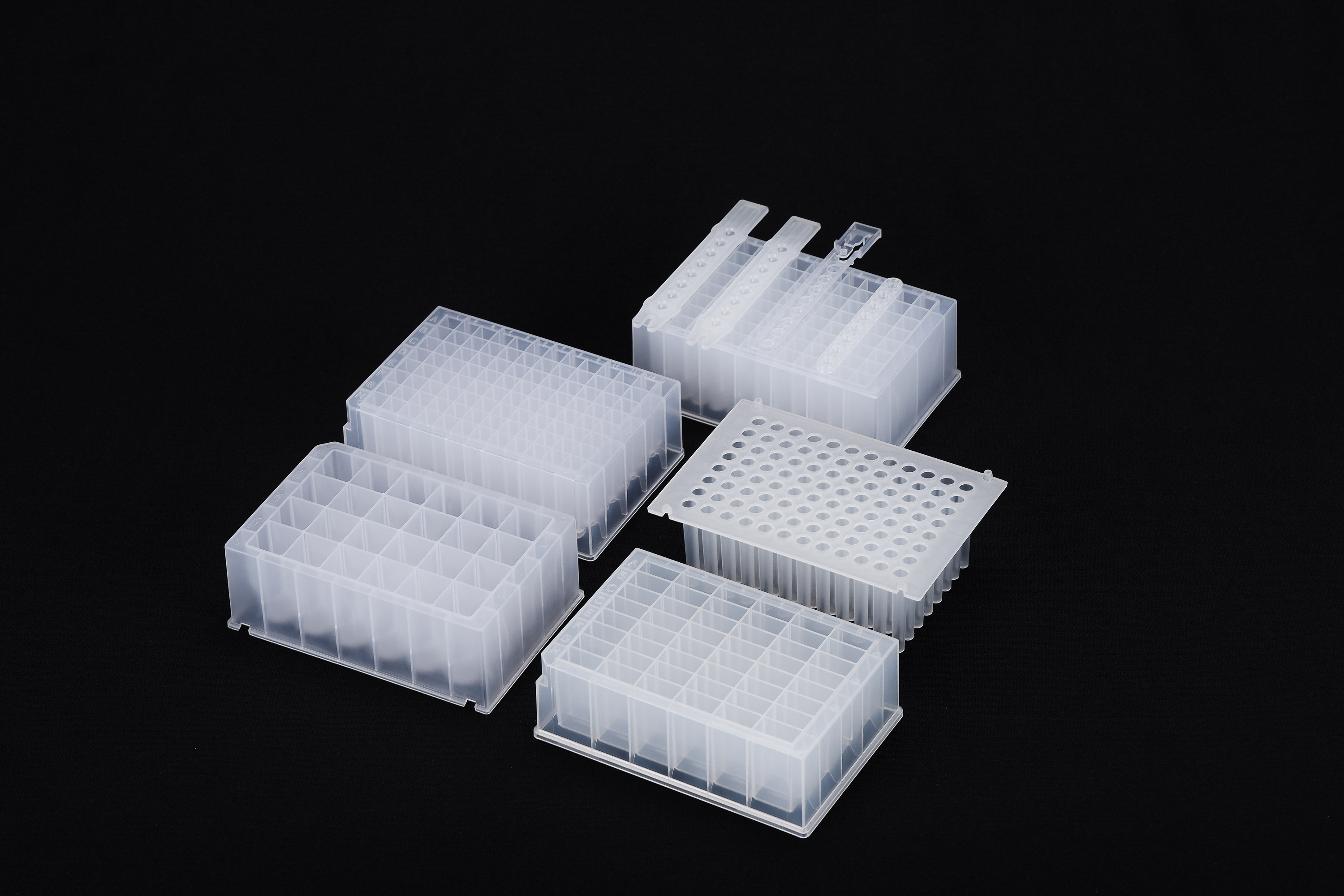 医疗试剂瓶 纯黑底