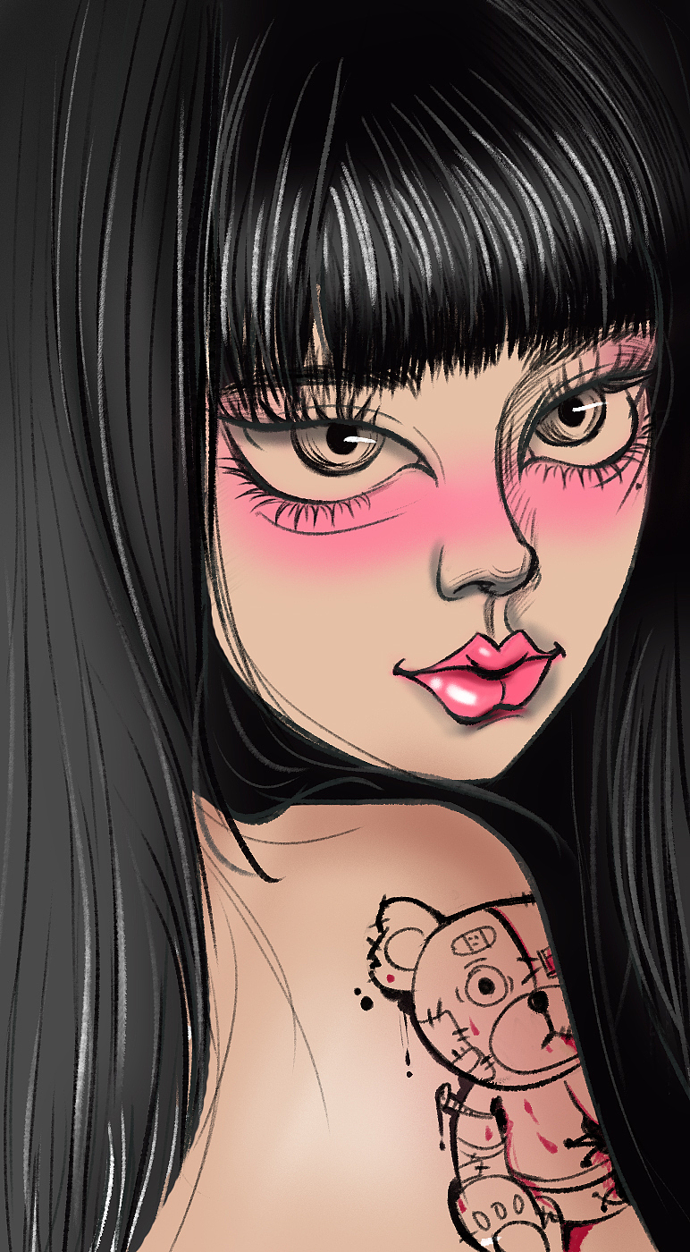真人照片插画创作（图ZMjYzMjAxNjY0） - 创作习作 - 站酷设计师猩猩猩爷原创素材 - 站酷ZCOOL