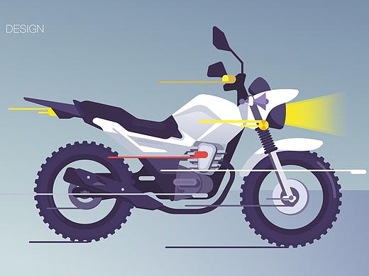 摩托車（個人主頁-ZMjc2ODA1NDg=） - 其他UI - 站酷設計師長眉闖爺原創(chuàng)素材 - 站酷ZCOOL
