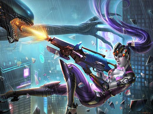 黑百合（個人主頁-ZMzA2MzI3NDA=） - 創(chuàng)作習(xí)作 - 站酷設(shè)計師玉竹伍原創(chuàng)素材 - 站酷ZCOOL