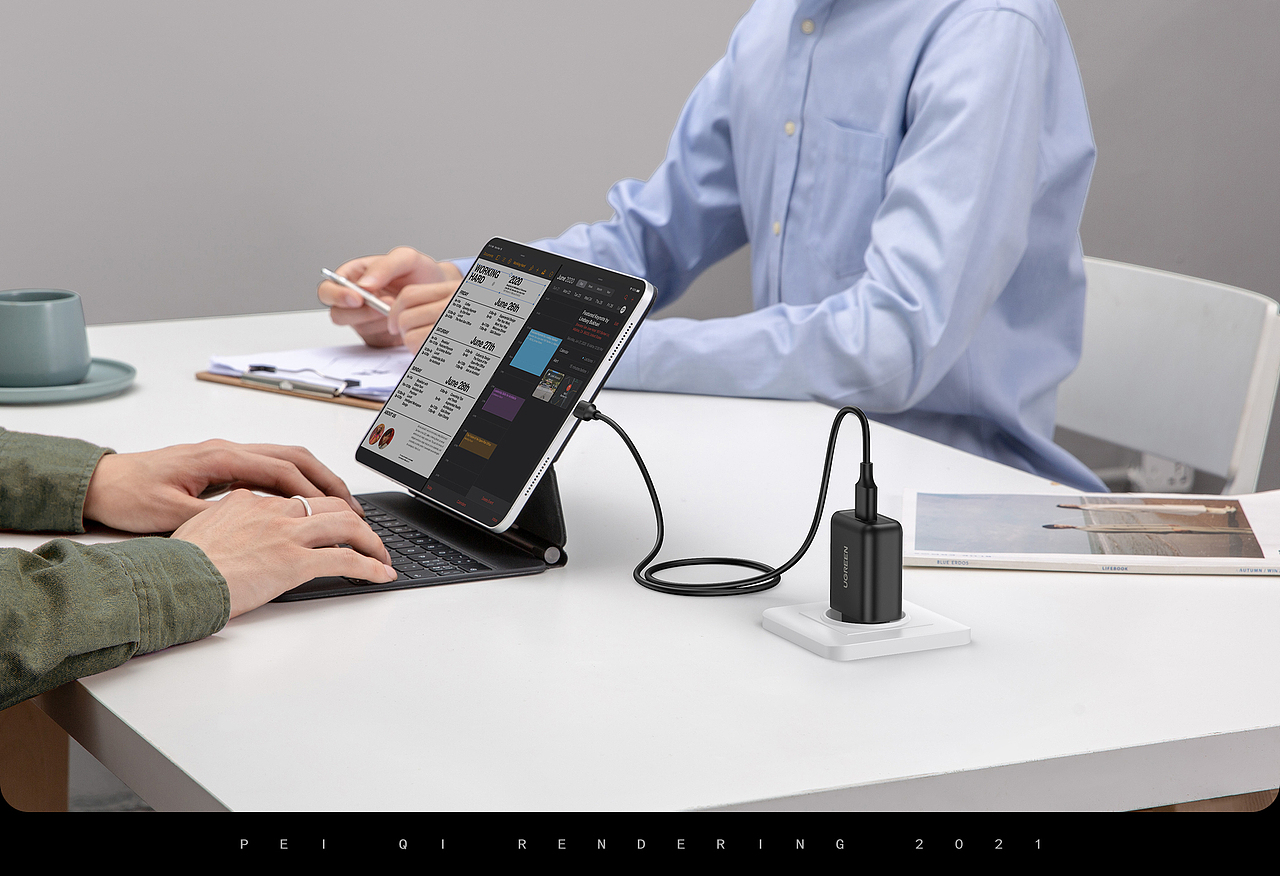 【产品渲染 - UGREEN 工作集 3 】