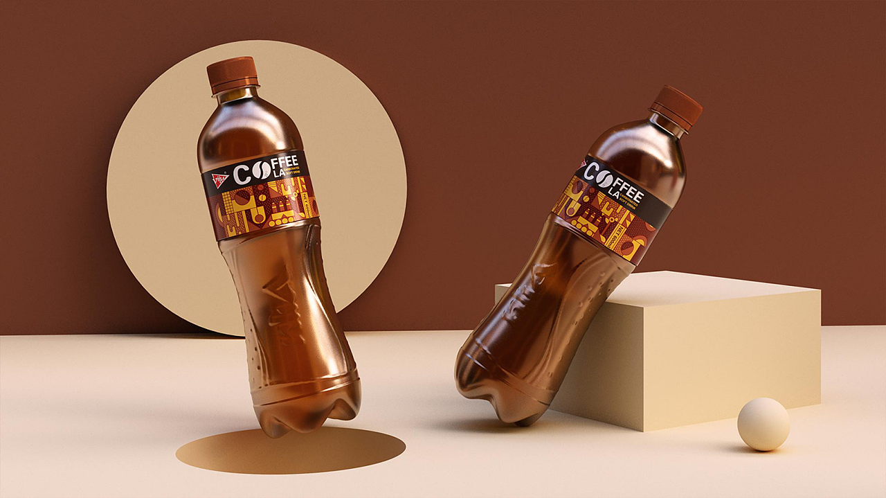 唯久咖啡汽水包装设计