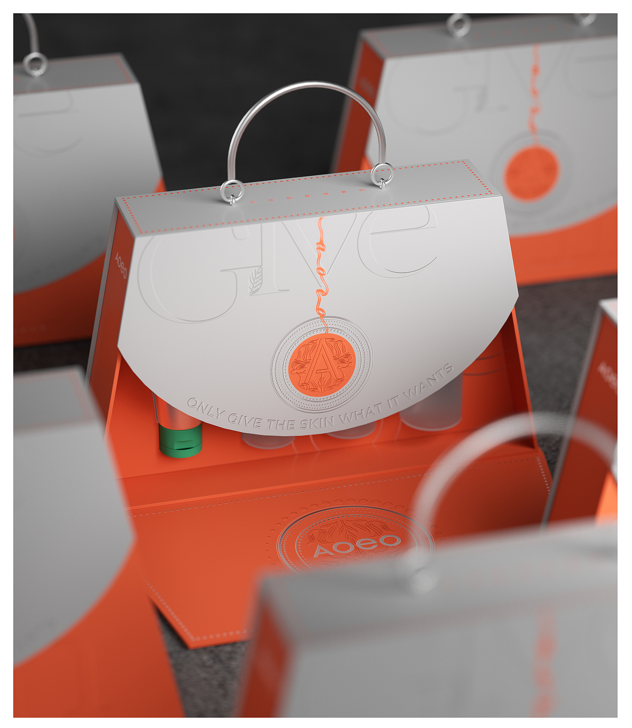 Hellolink｜AOEO 美妆护肤礼盒设计 PR礼盒 盒形设计（图ZMjkyNDkyMTAw） - 包装 - 站酷设计师你好美妆品牌设计原创素材 - 站酷ZCOOL