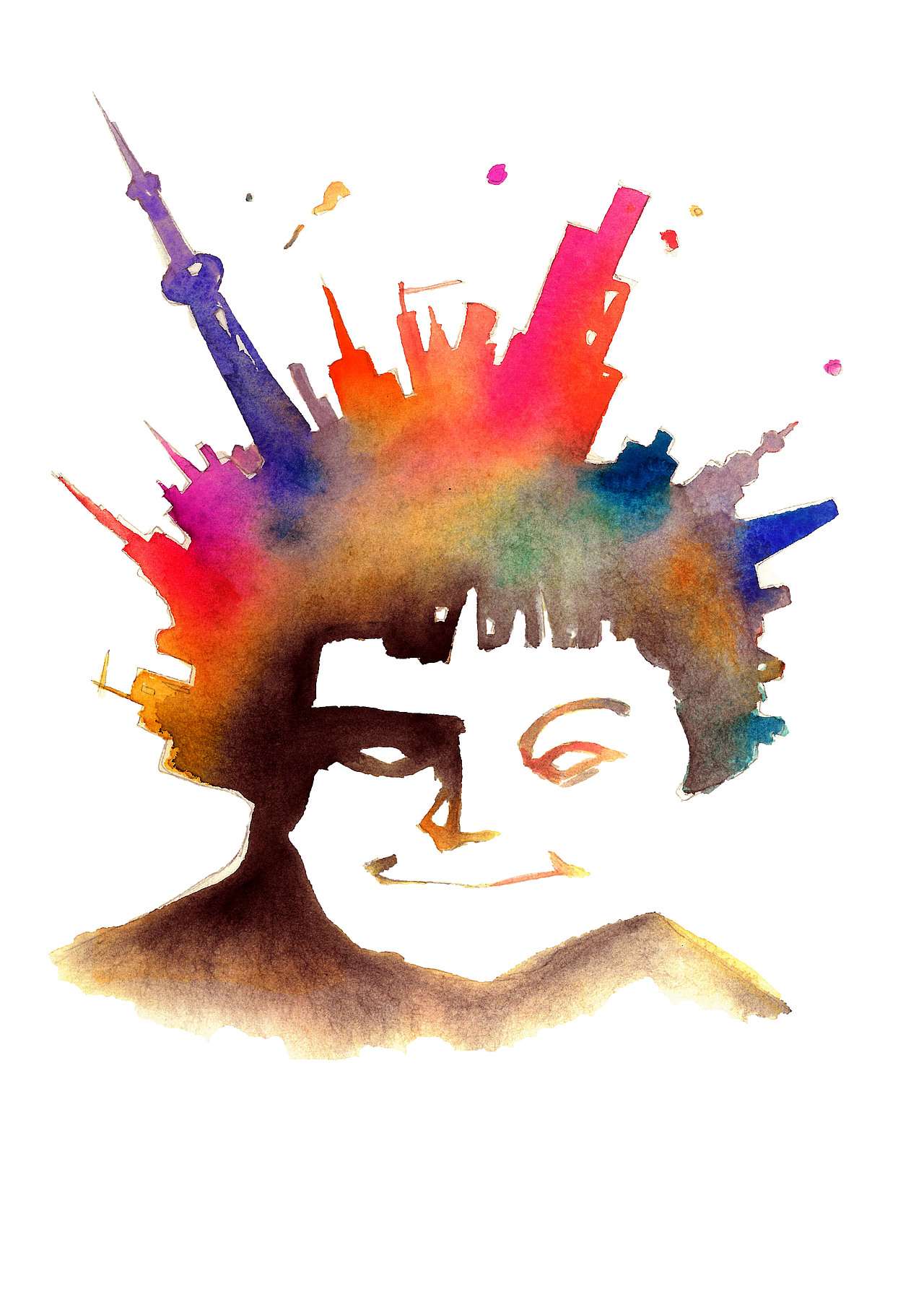 城市.環(huán)保插畫（圖ZNTAyOTEwMzY=） - 商業(yè)插畫 - 站酷設(shè)計師Lisa家原創(chuàng)素材 - 站酷ZCOOL